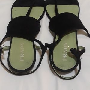 PRADA Suede Sandals